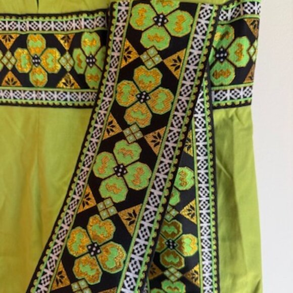 Chartreuse Boulevard Nights Pago Pago Maxi Dress - Picture 3 of 7